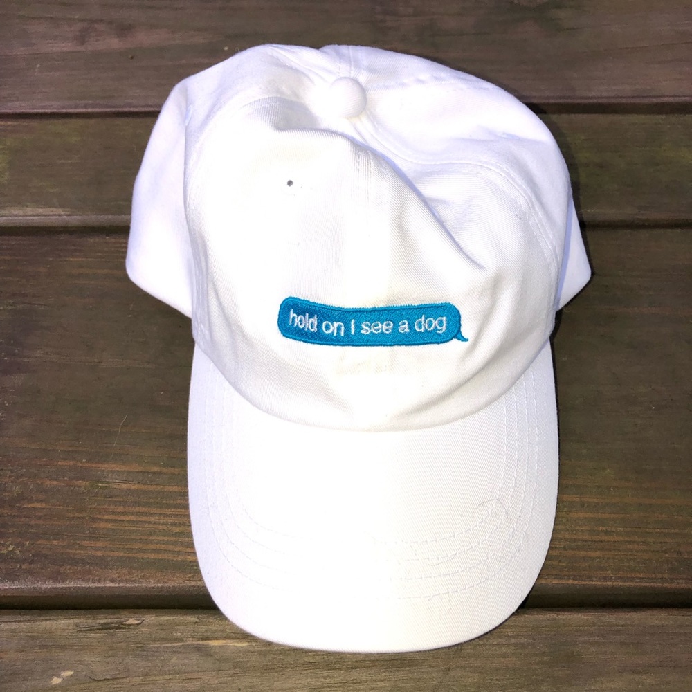 White baseball cap